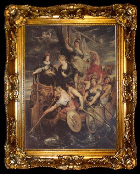 framed  Peter Paul Rubens The Majority of Louis XIII (mk05), ta009-2